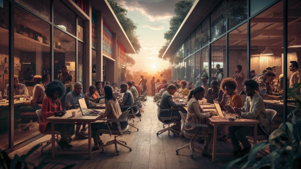 Co-working spaces as a way small businesses can survive load-shedding